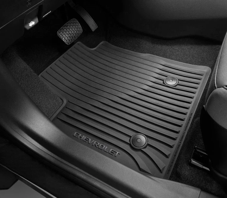 Alfombrillas negras para todo clima OEM GM 2021-2026 Chevrolet Trailblazer 42669370 Foto 3 de 4