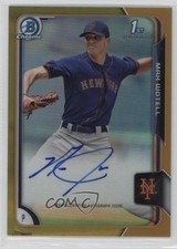 2015 Bowman Draft Chrome Pick Gold Refractor 17/50 Max Wotell #BCA-MWO Auto 2h4