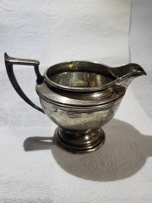 Alvin Sterling Silver Cream Pitcher (Please Read Description)