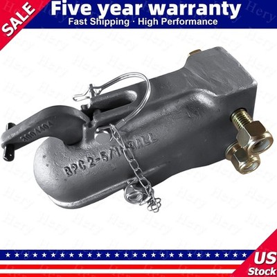 15000LBS 2-5/16'' Capacity Adjustable Trailer Coupler Channel-Mount Coupler