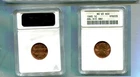 1995 DOUBLE DIE LINCOLN HEAD PENNY ANACS MS65 RED OLD HOLDER 9626T