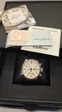 FORTIS F-43 Flieger Chronograph Alarm Chronometer C.O.S.C Automatic Men's