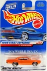 1998 Hot Wheels #661 First Editions '70 Roadrunner orange
