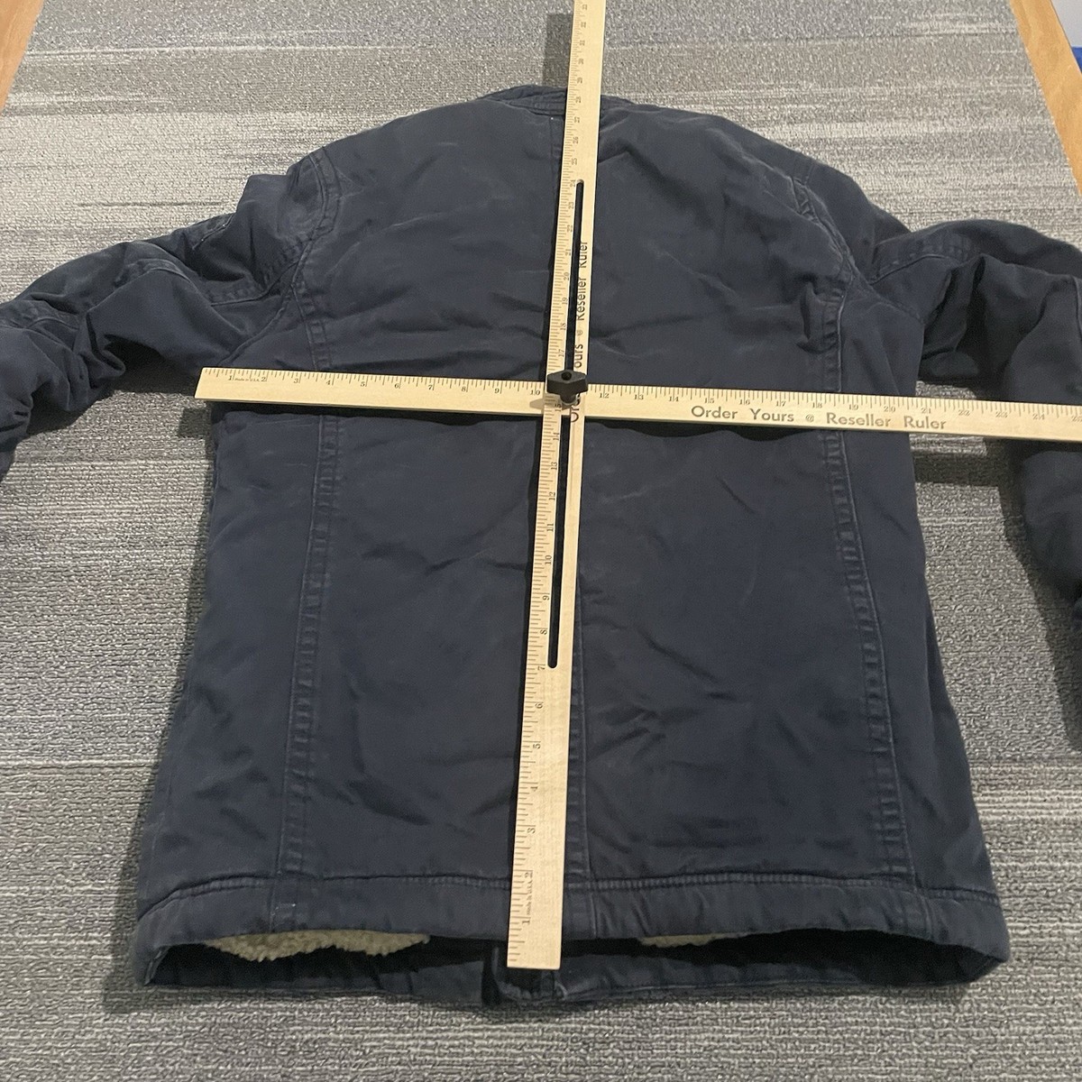 ◆アバクロ◆SHERPA LINED NYLON PARKA◆M・ネイビー◆ ◇アバクロ◇SHERPA LINED NYLON PARKA◇M・ネイビー