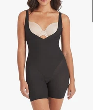 Medium Maidenform Firm Control Shapewear Wear Your Own Bra 2556 Black New