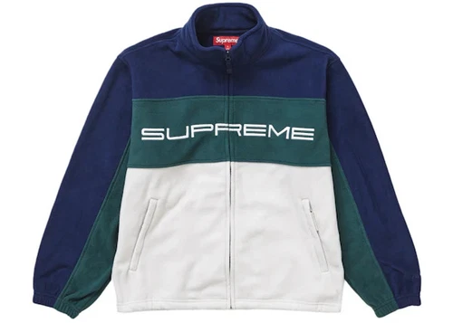 Taille S Veste zippée Supreme Polartec (FW23) bleu marine (FW23) bleu marine