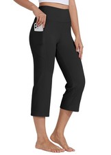 Willit Women's High Waist Yoga Capris Pants Athletic Leggings for Workout 21" M