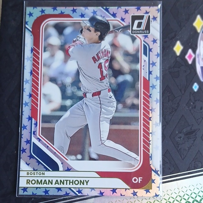 2026 Panini Donruss Baseball Roman Anthony #61 Boston Red Sox Stars 101/250