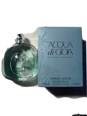 Acqua Di Gioia by Giorgio Armani 3.4 oz/100 ml Fresh Moisturizing Mist Women NIB