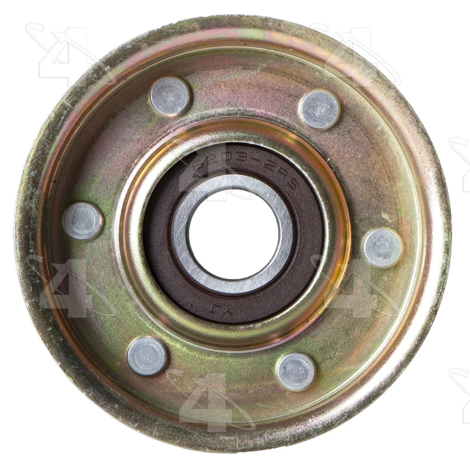 Accessory Drive Belt Idler Pulley 4 Seasons For 1984-1985 Lincoln Mark VII 5.0L - Image 2 of 4