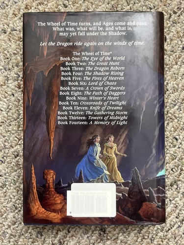 Signed Robert Jordan Wheel of Time A Memory of Light : Book 14 Auto - Picture 5 of 8