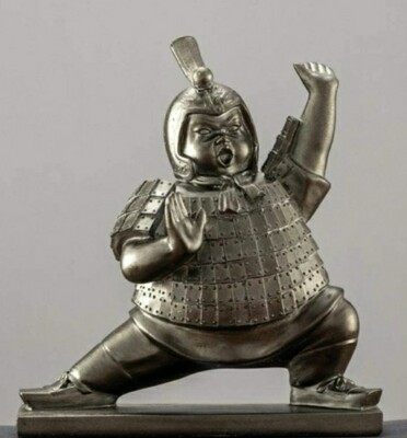 Statue Sculpture Decoration Oriental Retro Tubby Sumo