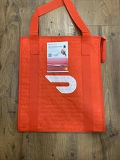 Doordash Insulated Food Delivery Bag Professional Authentic 13×10×15" WITH CARD