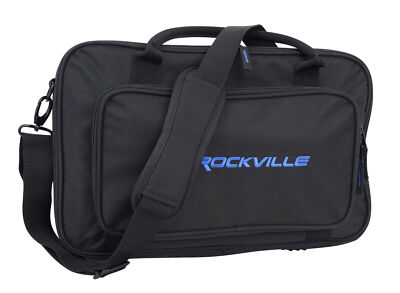 Rockville Heavy Duty Rugged Gig Bag DJ Case Fits Alesis Qmini