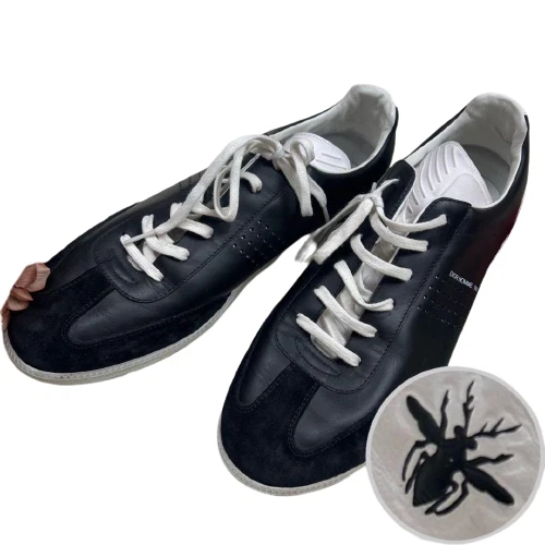 Baskets Dior Homme logo coupe basse daim homme 27,5cm cuir du Japon 20231107P