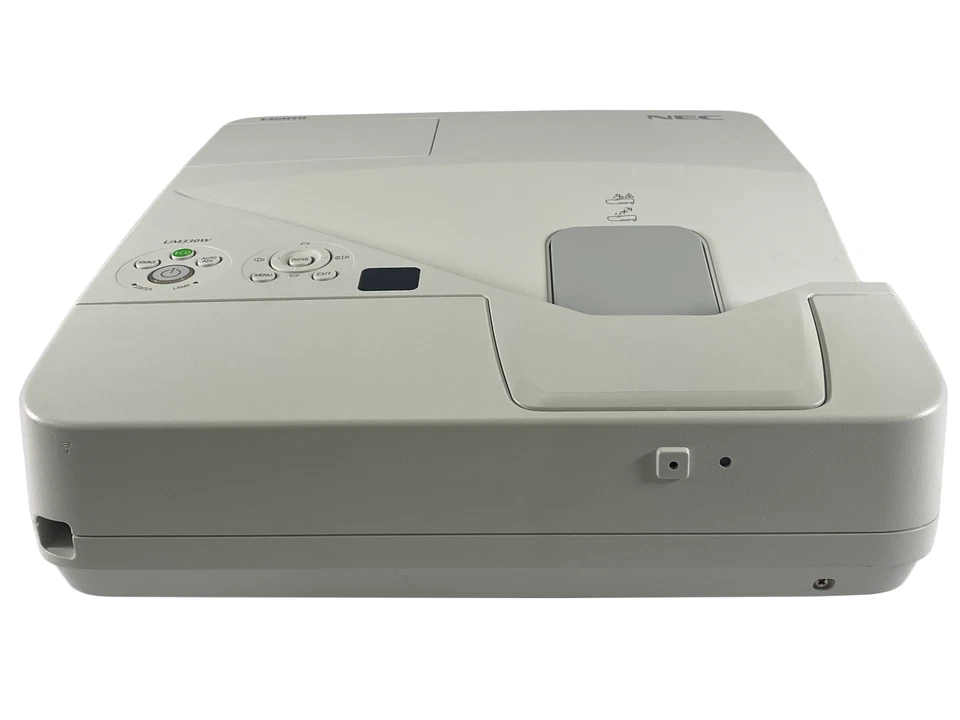 NEC UM330W 3LCD Projector WXGA Ultra Short Throw 3300 ANSI - Only 350 Hours Used - Image 3 of 4