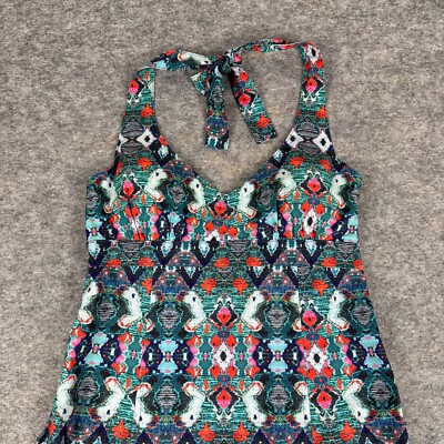 cotton halter neck dress Sunset Cotton Halter Neck Cover Up Maxi Dress main image 1