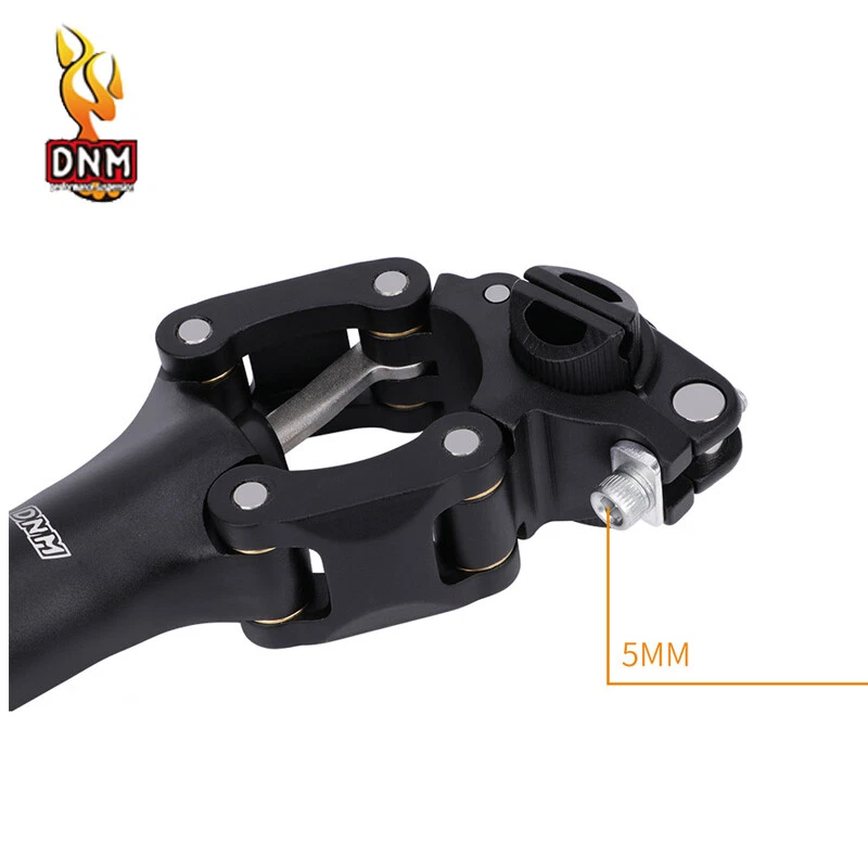 DNM Suspension Dropper Seatpost 350mm MTB Road Bike Bicycle 4-Linkage Seatpost - Image 2 of 4