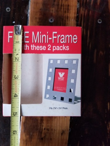 Lot Two #2 New Virginia Slims Cigarettes Mini Frame Advertising Promotion & Box - Picture 6 of 9