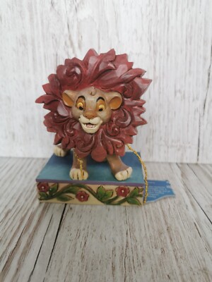 DISNEY TRADITIONS VITRINE KÖNIG DER LÖWEN KANN ES KAUM ERWARTEN KÖNIG ZU SEIN