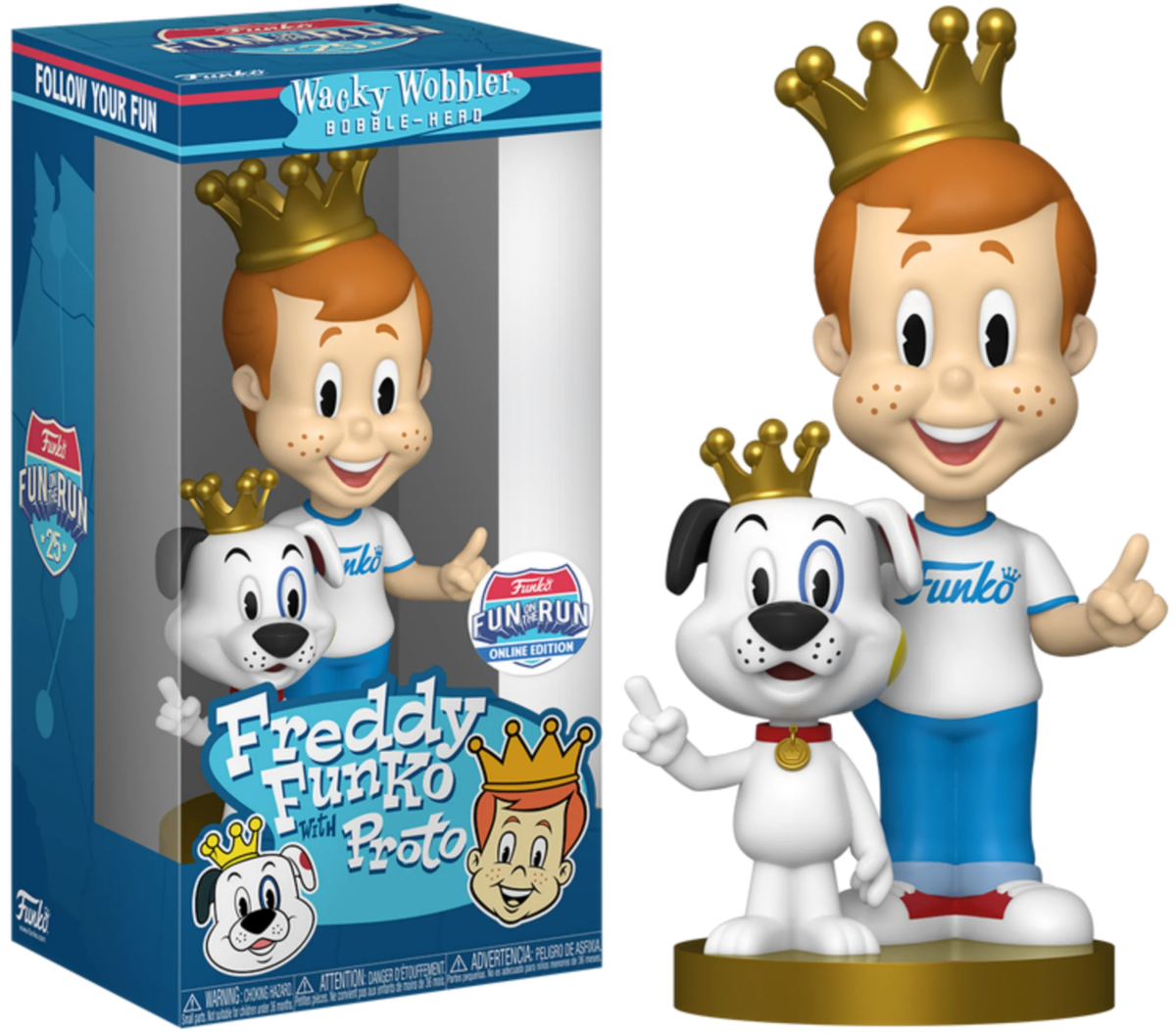 【Funko】Freddy with Proto ビンテージ アメコミフィギュア FREDDY FUNKO WITH PROTO (FUN ON THE RUN ONLINE EDITION EXCLUSIVE