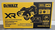DeWALT DCS438B 20V MAX XR 3" Brushless Cordless Compact Cut Off Tool -New in Box