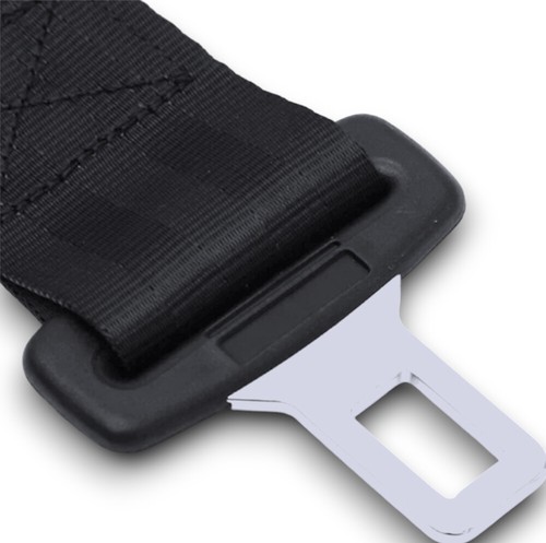 Safety Belt Strap Dreipunkt 22 Cm Black For Fiat 128 Set - Picture 4 of 5