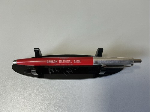 VTG Tucker Ballpoint Pen - 1966-1969 Carson National Bank Auburn NE - X39 - 第 1/4 張圖片