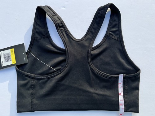 NEW NIKE Women's Swoosh S Support Sports NON-Padded Bra Black 850605-010 - Picture 3 of 5