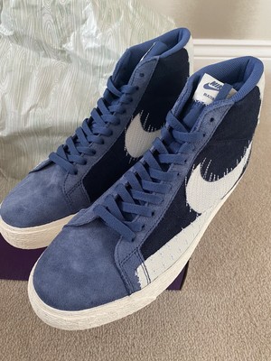 Nike SB Zoom Blazer Mid Sashiko Dark Obsidian CT0715-400 - Fastsole