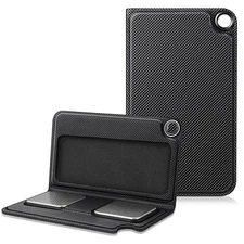 Protective Case for Alivecor Kardia Mobile PU Leather Carrying Cover  ey Holder