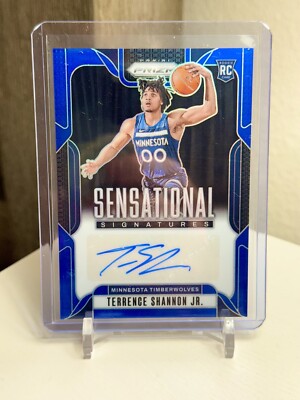 2024-25 Panini Prizm TERRENCE SHANNON JR. BLUE COLOR MATCH PRIZM /49 AUTO SP