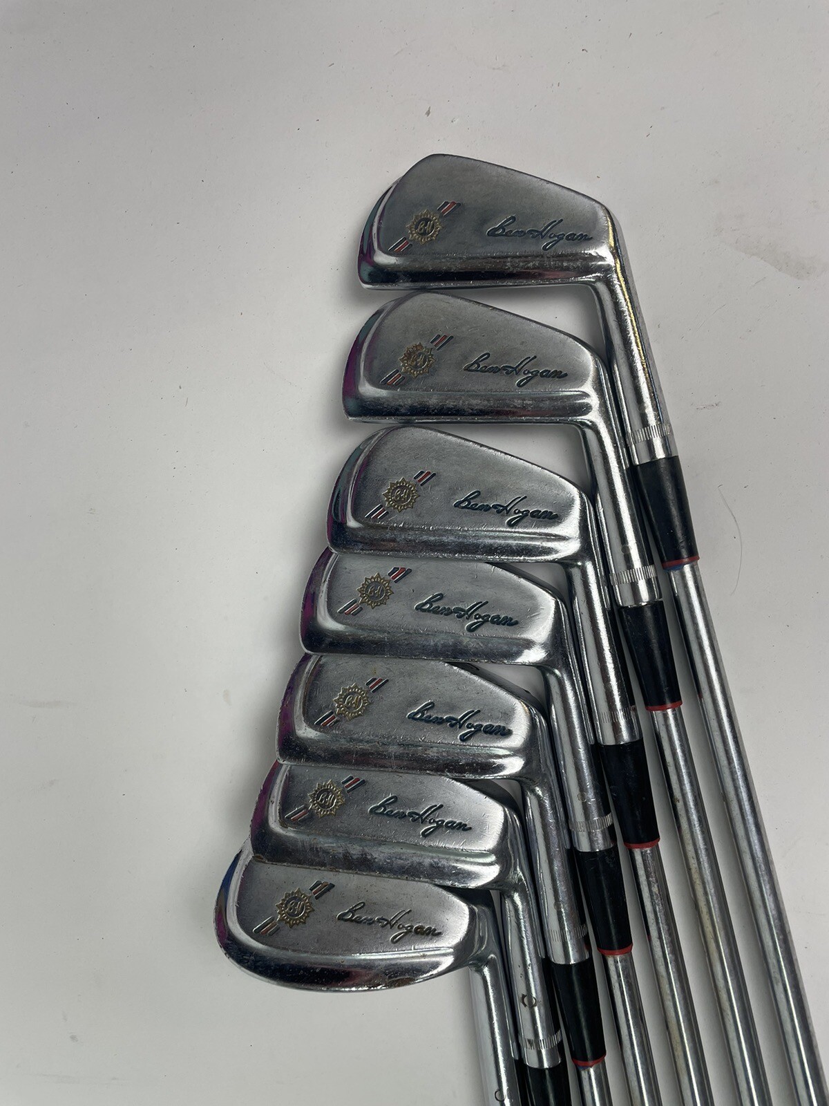 Vtg BEN HOGAN irons 27 Specialized Wedge 1966 Blades Iron Set BH eBay