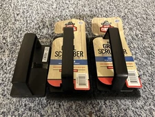 Expert Grill Heavy Duty BBQ Grill Hand Scrubber & Grill Steel Fiber Brush (2)