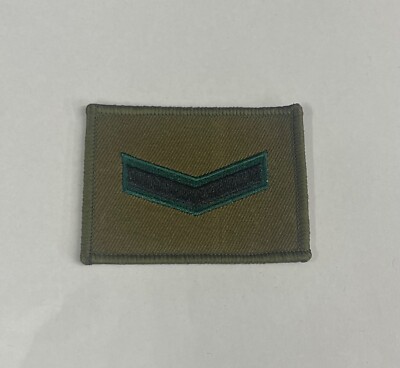 Rifles Lance Corporal Rank Badge Olive Green LCpl 1 Bar Combat Patch ...
