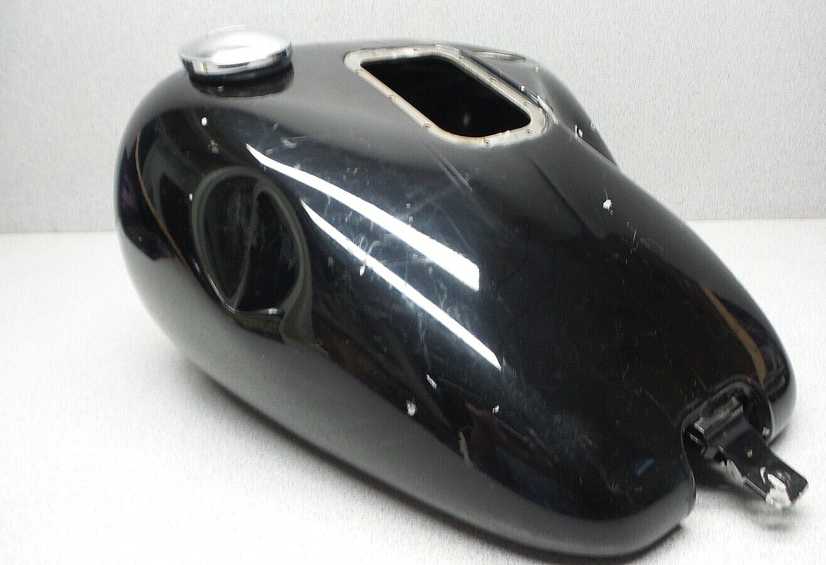 VINTAGE HARLEY DAVIDSON GAS TANK (DAMAGED) | eBay