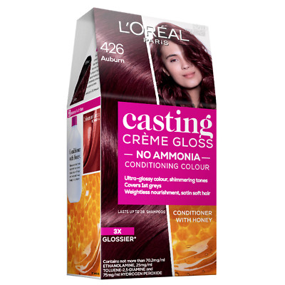 L oreal Casting No-Ammonia Crème Gloss Semi-Permanent Hair Colour 426 Auburn