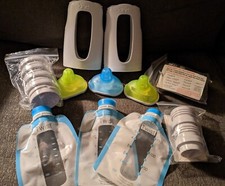 Kinde Twist Latch Nipple Slow/Medium Flow w pumping adapters  New Baby Bottles