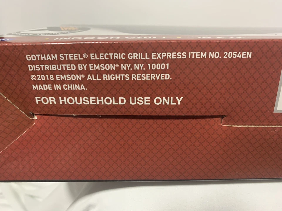 "Parrilla eléctrica interior Gotham Steel Express con superficie antiadherente de cobre ~ NUEVA 18""x12""" Foto 4 de 4