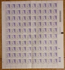 Republic, Women in Art from 0.85 whole sheet with shifted perforation -CM71