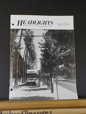 Era Scheinwerfer 1988 Juli August September San Jose Santa Clara County Light Rail