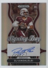 2025 Panini Prizm Draft Picks Signing Day Silver DJ Uiagalelei #SD-DUI Auto 0y9k