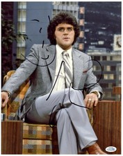 Jay Leno Signed Autographed 11x14 Photo Tonight Shot Late Night Host Young ACOA