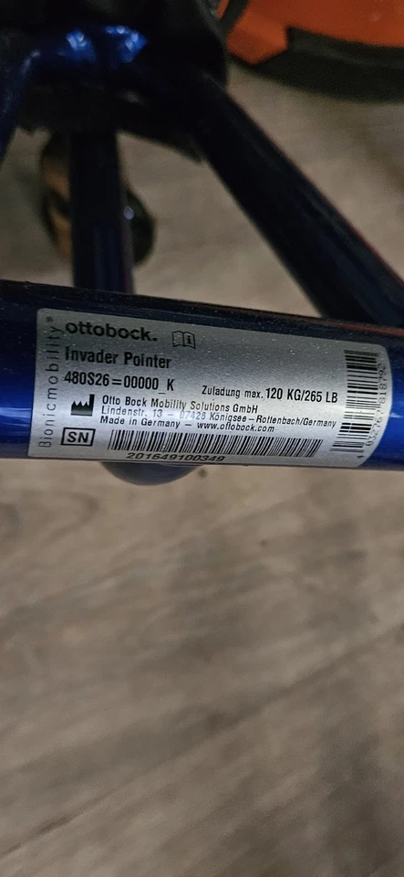 Ottobock Otto Bock Invader Pointer Rollstuhl - NEUPREIS ÜBER 5000 € - Bild 3 von 4