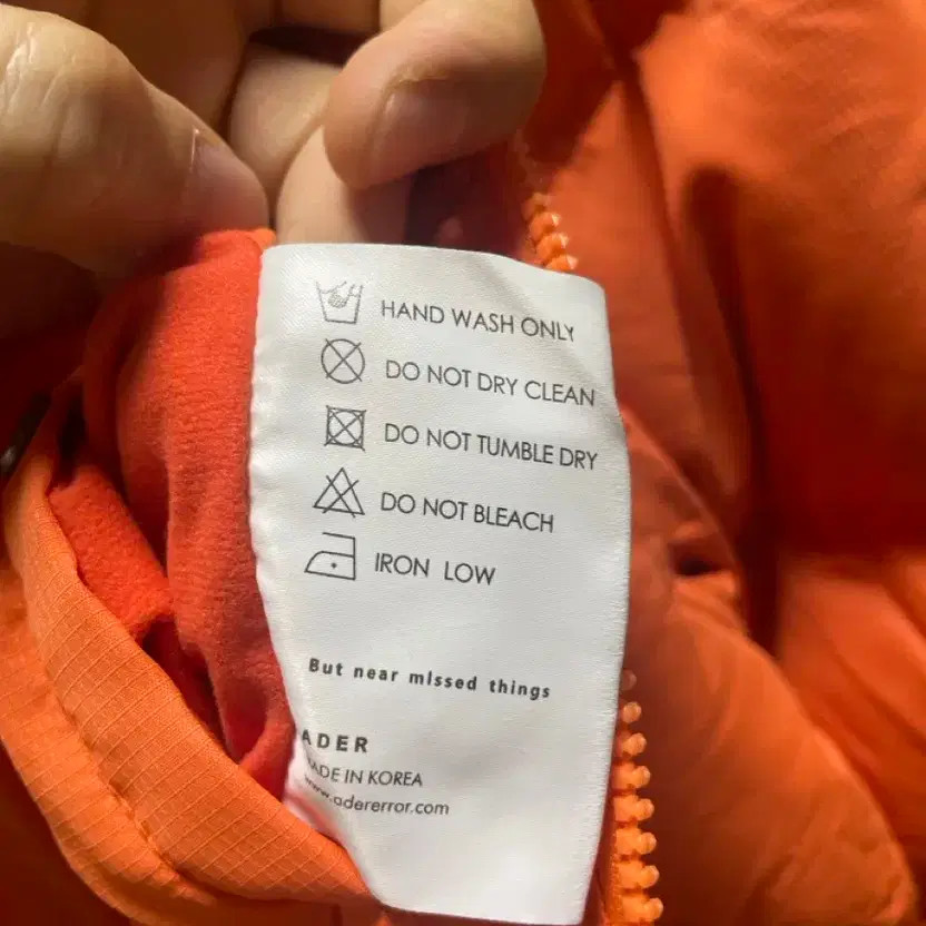 ADER error Orange Padded Down Jacket - New with T… - image 11