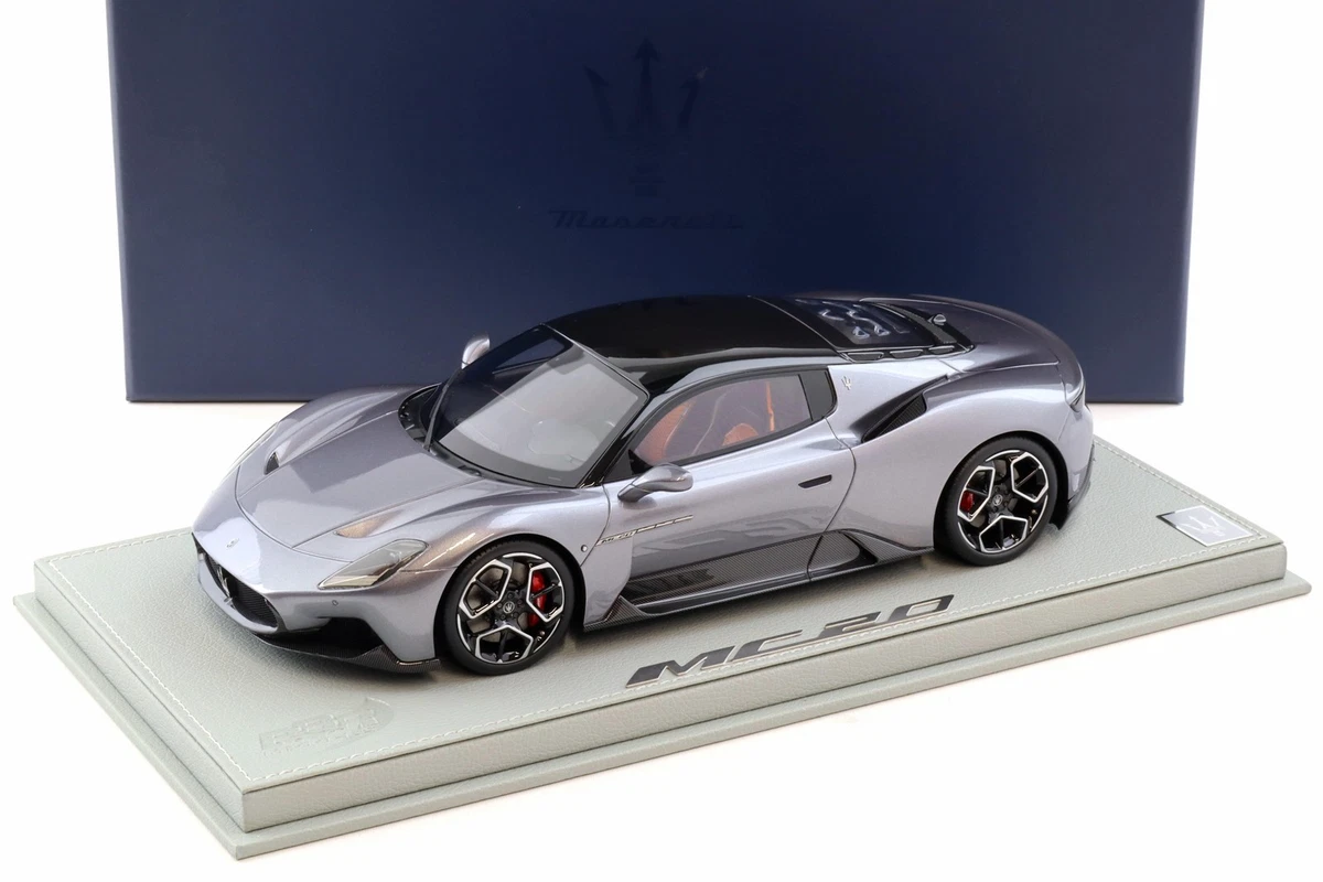 Maserati MC20 Giallo Genio - Diecast w. openings - HE180051D - BBR 1/18 - NEW
