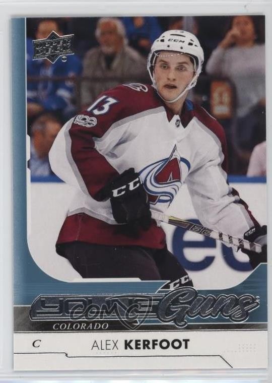 2017-18 Upper Deck Young Guns Alex Kerfoot #209 Rookie RC