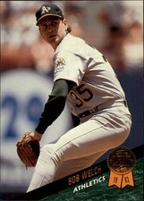 1993 Leaf #94 Bob Welch - BB
