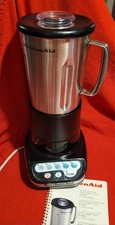 KitchenAid 5KSB5553BOB 500W 1.5L Artisan Blender Stainless Steel Jug Working 