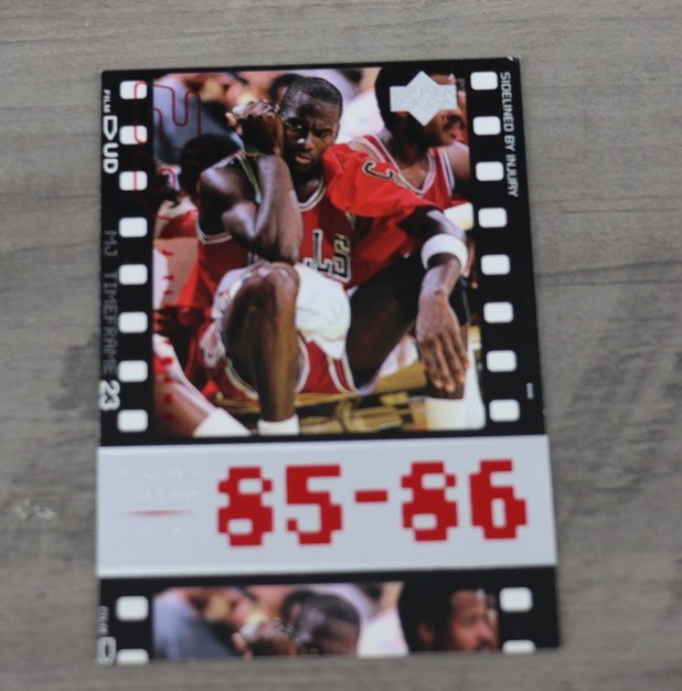 Michael Jordan 1998 Upper Deck Mj Timeframe 23 85-86 Bulls Card 7